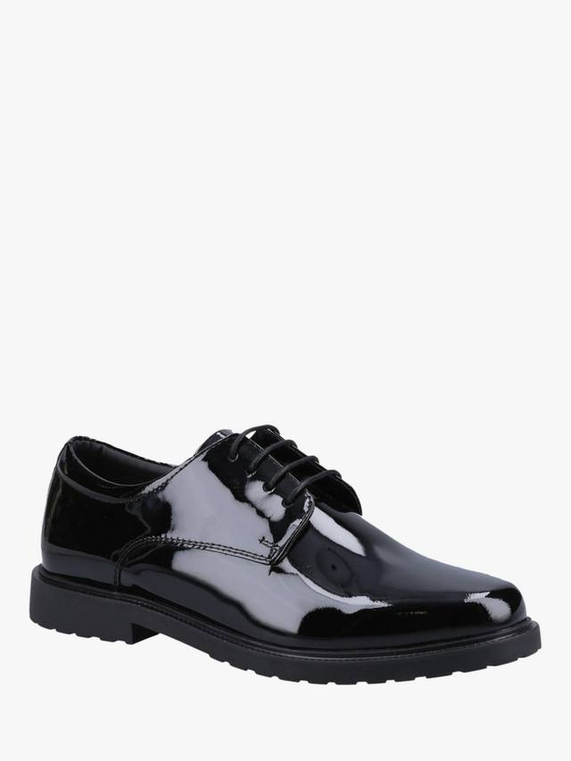 Туфли Verity из лаковой кожи на шнуровке Hush Puppies, Black — фото 2