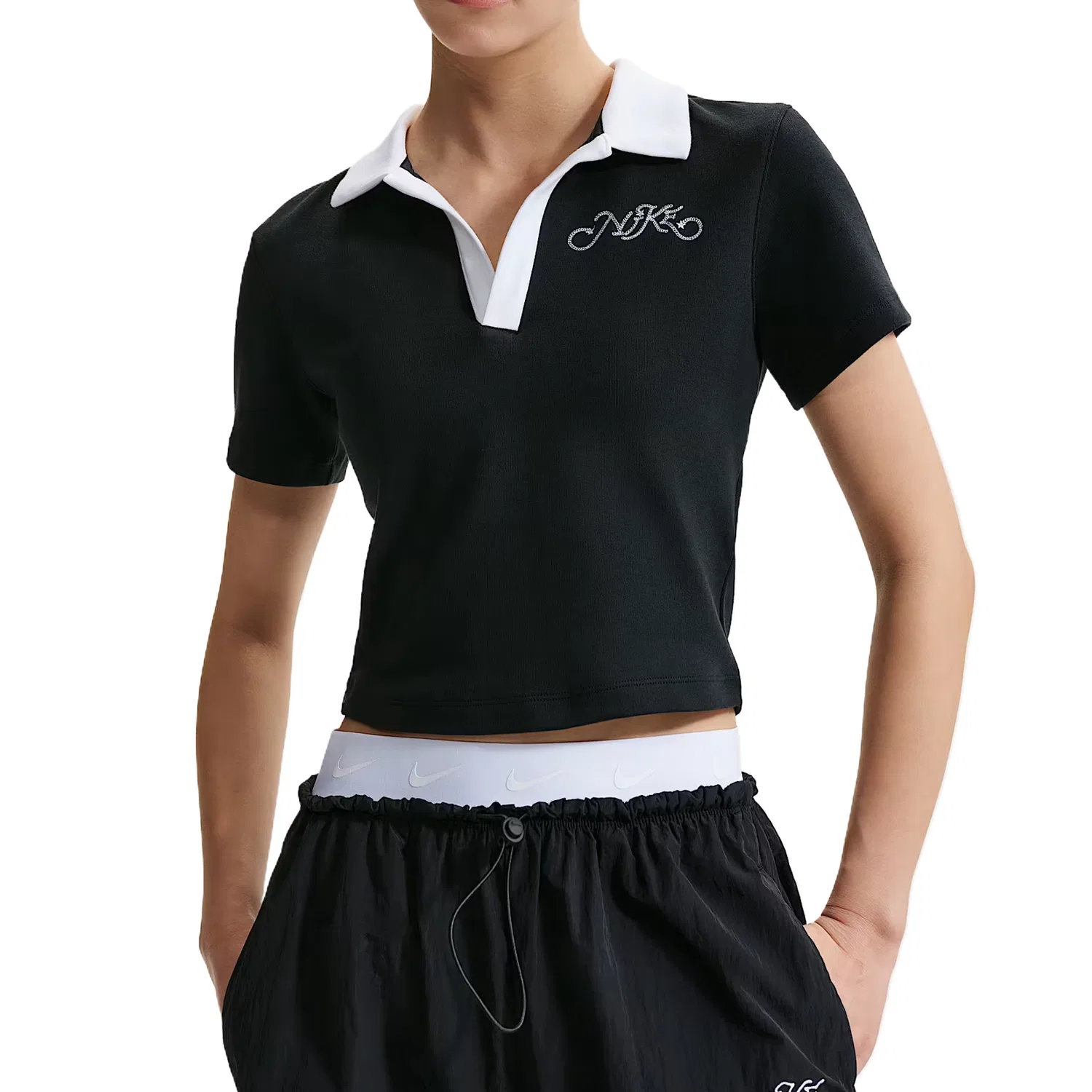 Спортивная поло для женщин Nike, Black