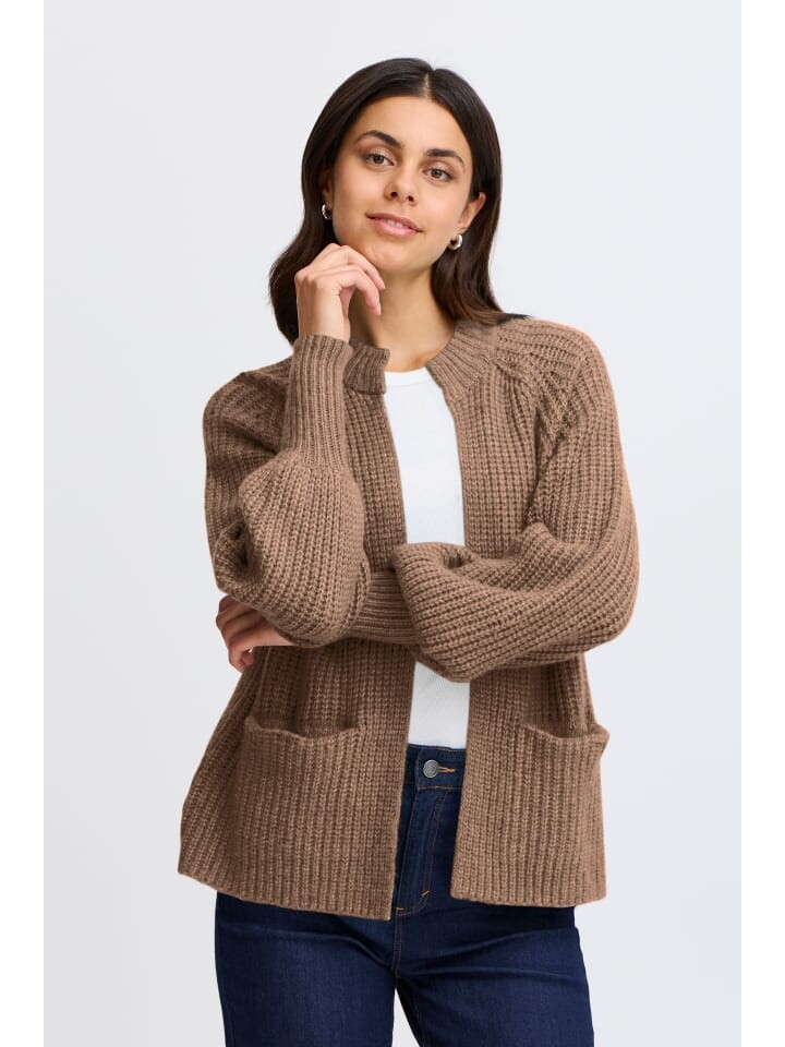 

Кардиган Fransa Strickjacke, коричневый