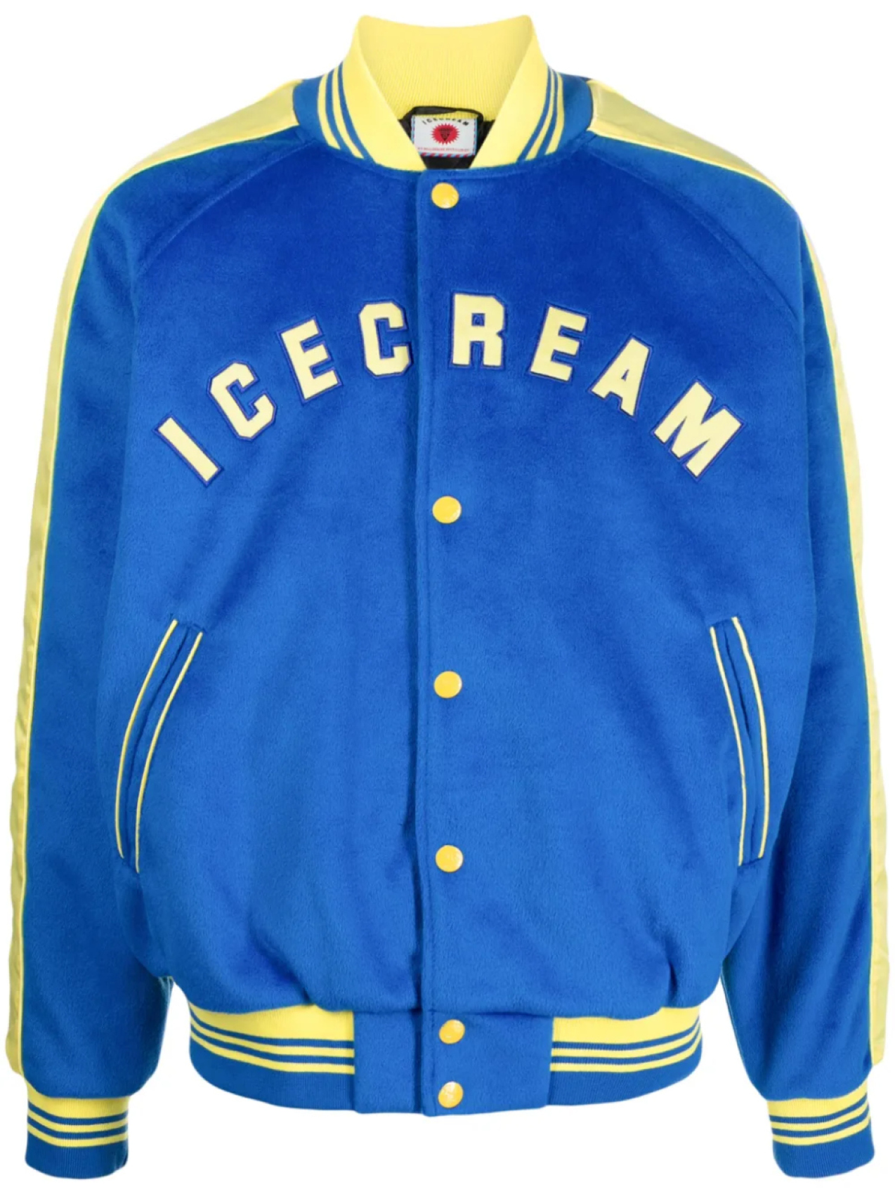 

ICECREAM бомбер с вышитым логотипом, синий