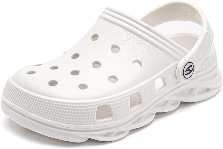 

Мужские классические сабо, дышащие, легкие, летние, для улицы, сада, пляжа, ЭВА, слипоны, прочные тапочки, водные сандалии для бассейна Asifn, белый