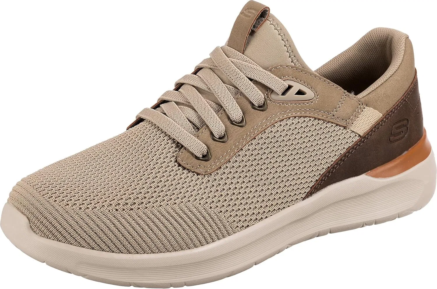Мужские кроссовки Skechers Lattimore Lasiter, Taupe Mesh Synthetic