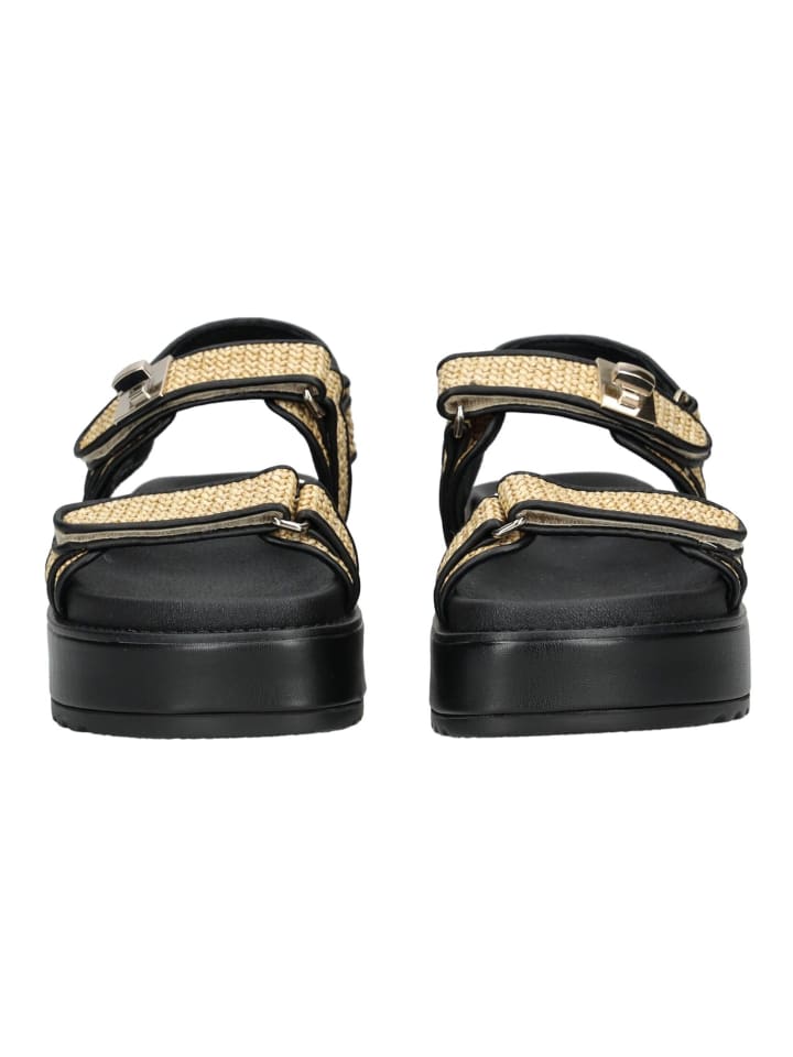 Сандалии на плоской подошве Steve Madden, цвет schwarz/beige — фото 4