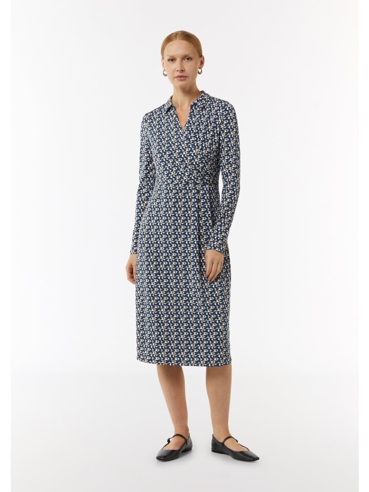

Короткое платье comma Kleid kurz, синий