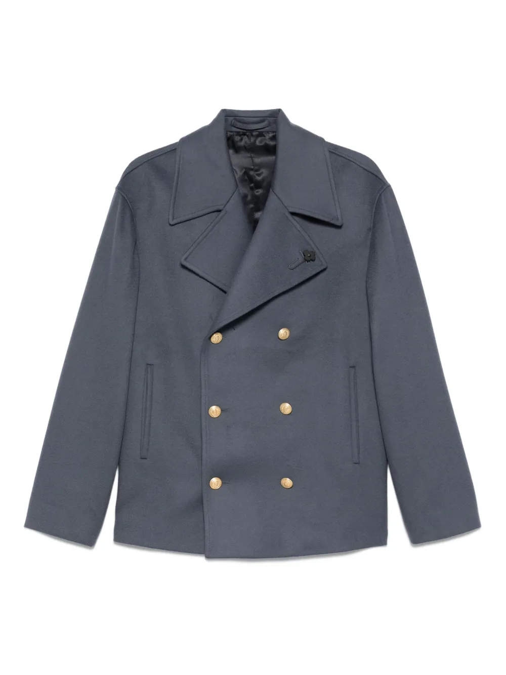 

Двубортный блейзер Lardini, серый