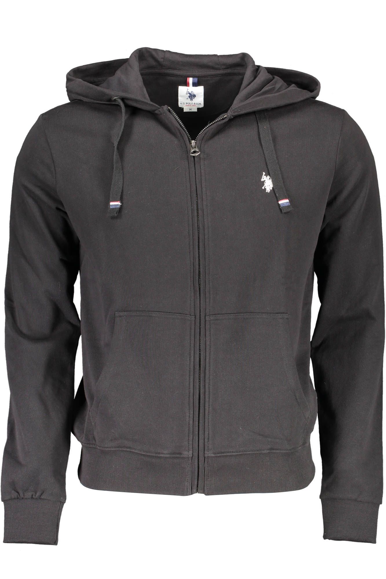 

Черный хлопковый мужской свитер U.S. Polo Assn.