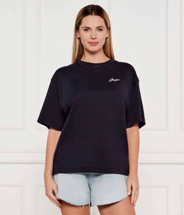 

Футболка c_eboyfriend_4 Oversize fit Boss Orange, синий