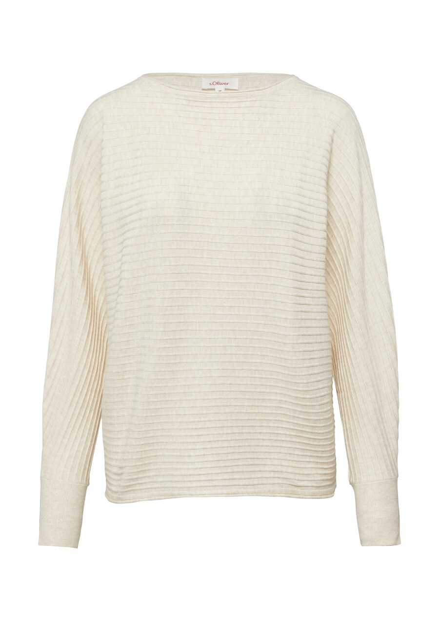 

Базовый свитер s.Oliver Sweater, светло-бежевый