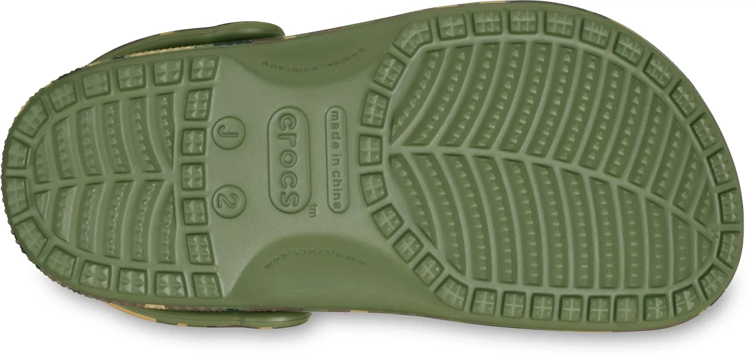 Сандалии Crocs цвета хаки и изумруда — фото 3