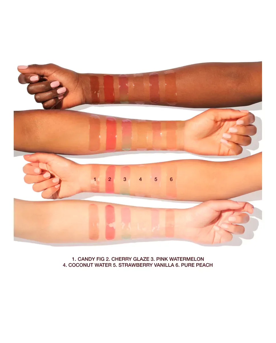 Масло для губ Unreal Lips Healthy Glow Nectar Oil Charlotte Tilbury, Juicylicious Cherry Glaze — фото 3
