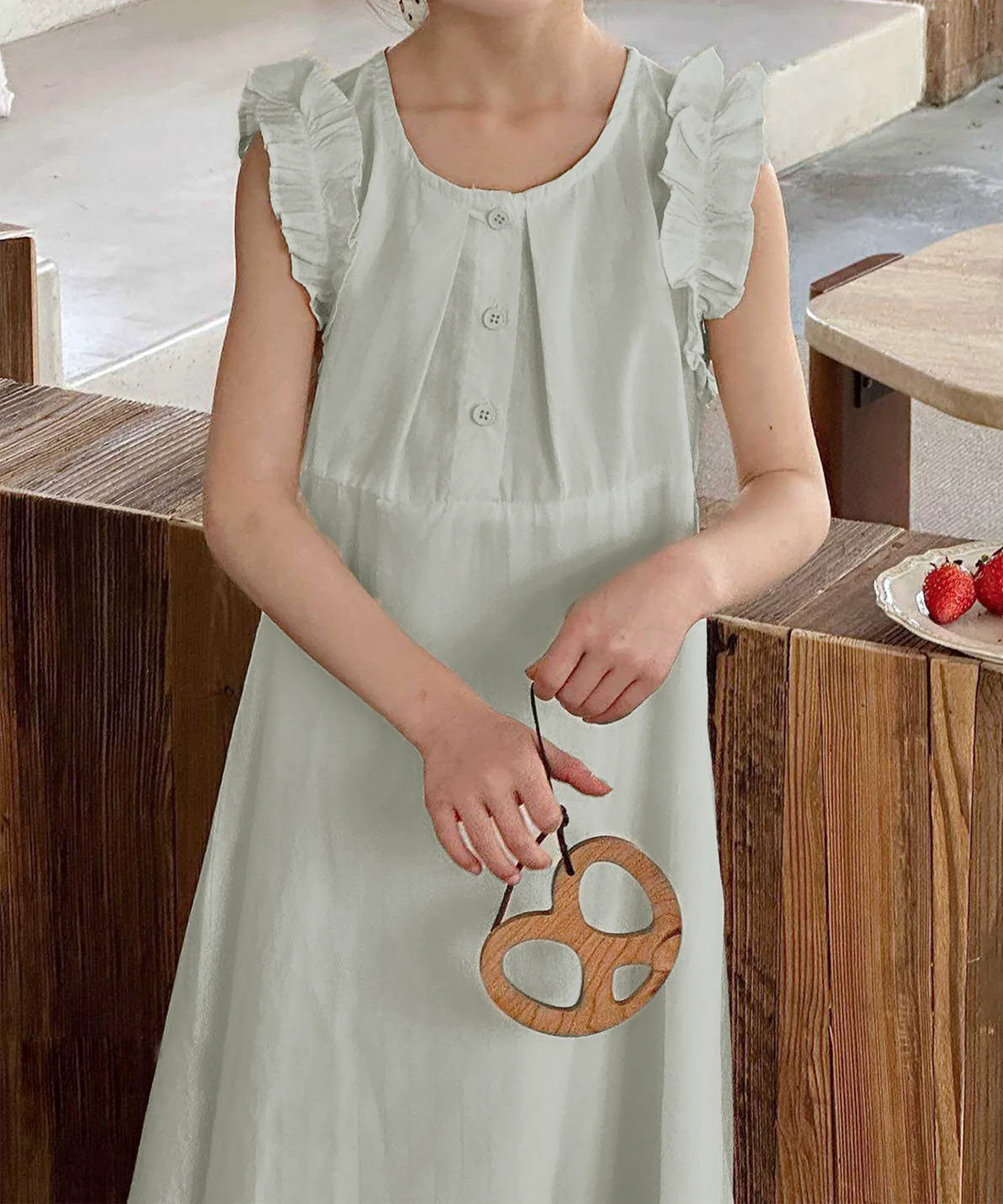 Платье без рукавов Aimoha Kids, Light green