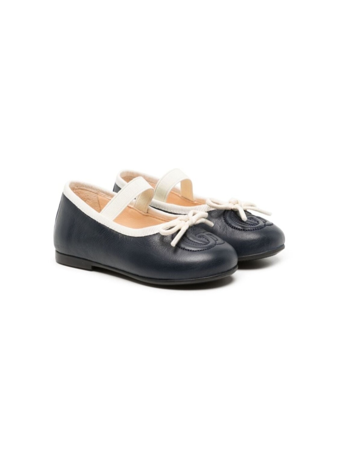 

Gucci Kids балетки Carla, синий
