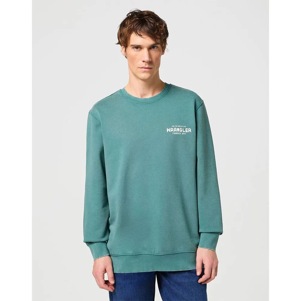 

Толстовка Wrangler 112352844 Graphic, синий