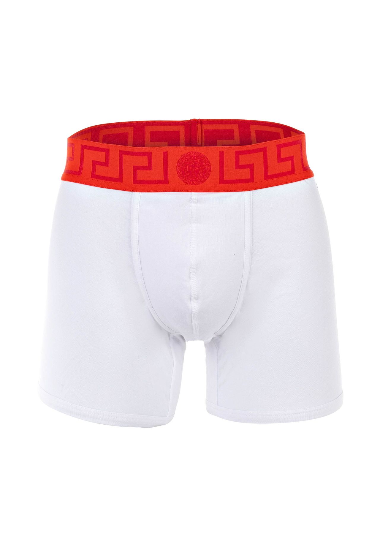 

Мужские боксеры - TOPEKA, бистрейч, натуральный хлопок, однотонные VERSACE, цвет Wei_/rot