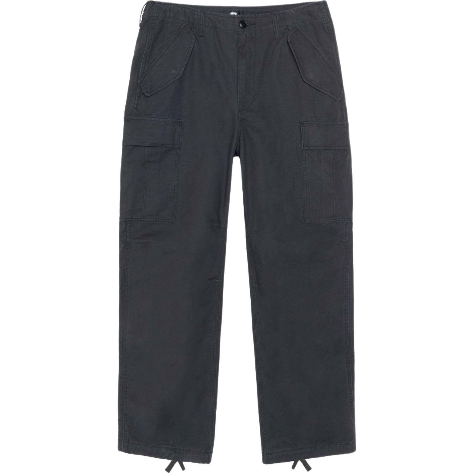 

Брюки-карго Ripstop Military Stussy, черный