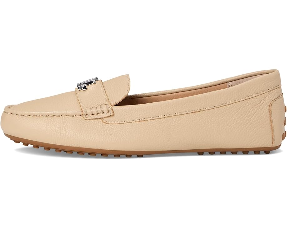 Лоферы Lauren Ralph Lauren Barnsbury Pebbled Leather Driver, цвет Sand Dune — фото 4