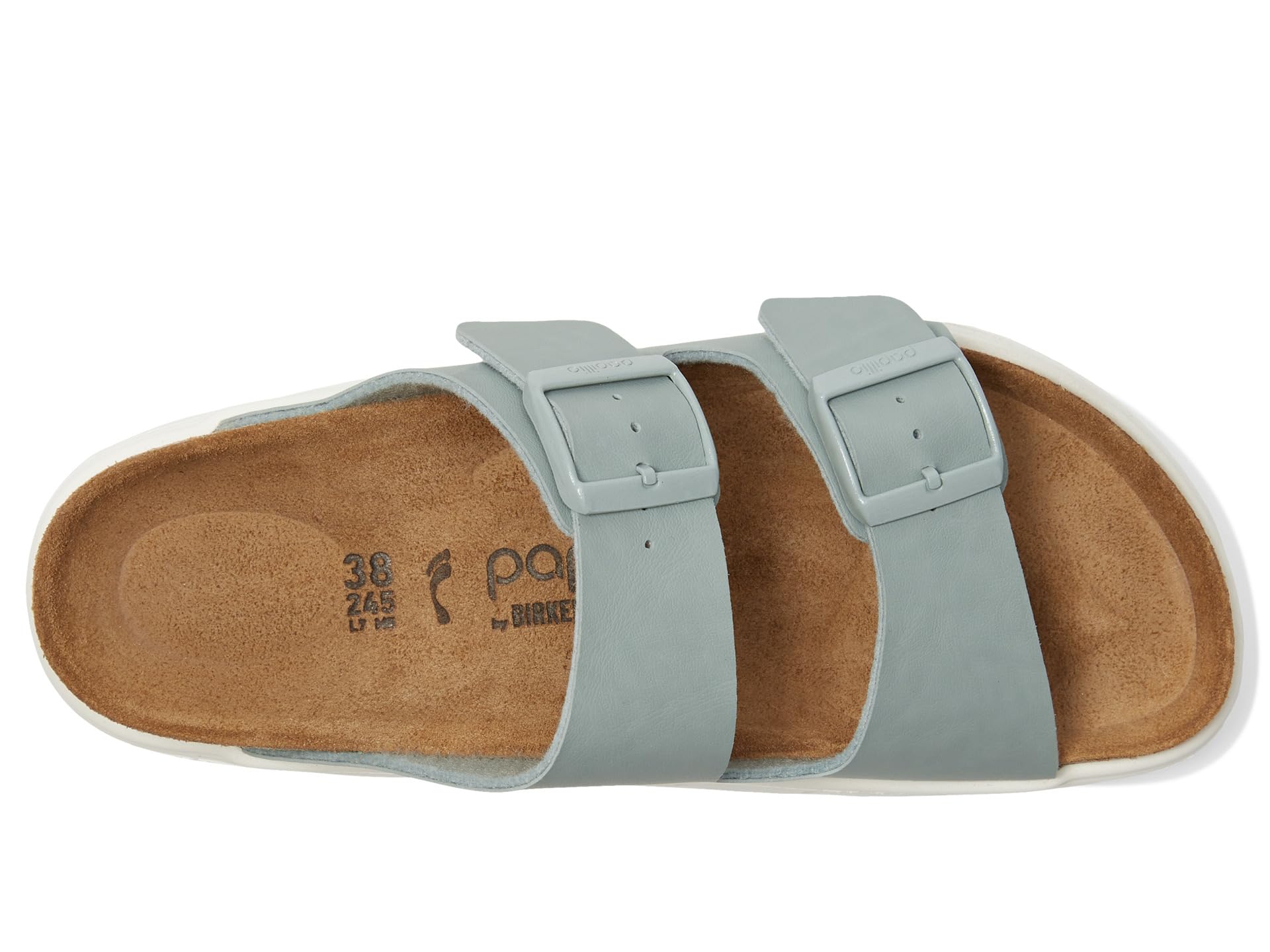 Сандалии Birkenstock Papillio By Birkenstock Arizona Chunky - Birko-Flor, Pure Sage — фото 2