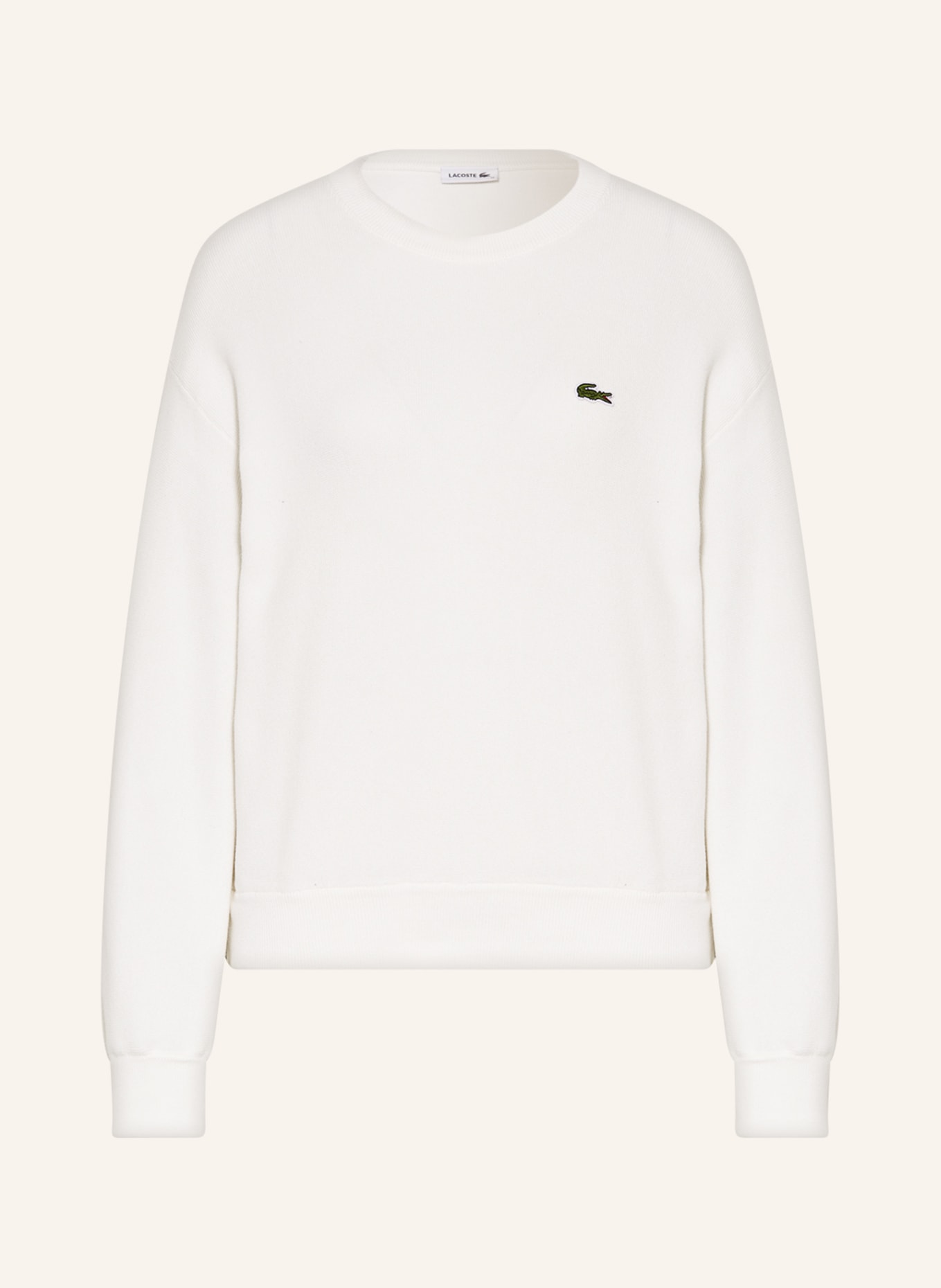 

Свитер Lacoste, белый