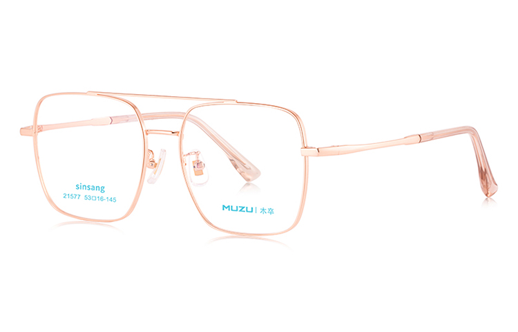 

MUZU Мужские очки для зрения, Rose Gold-C12