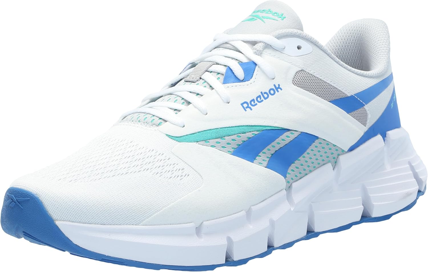 

Кроссовки Reebok для взрослых унисекс Zig Dynamica 5, белый/синий/серый