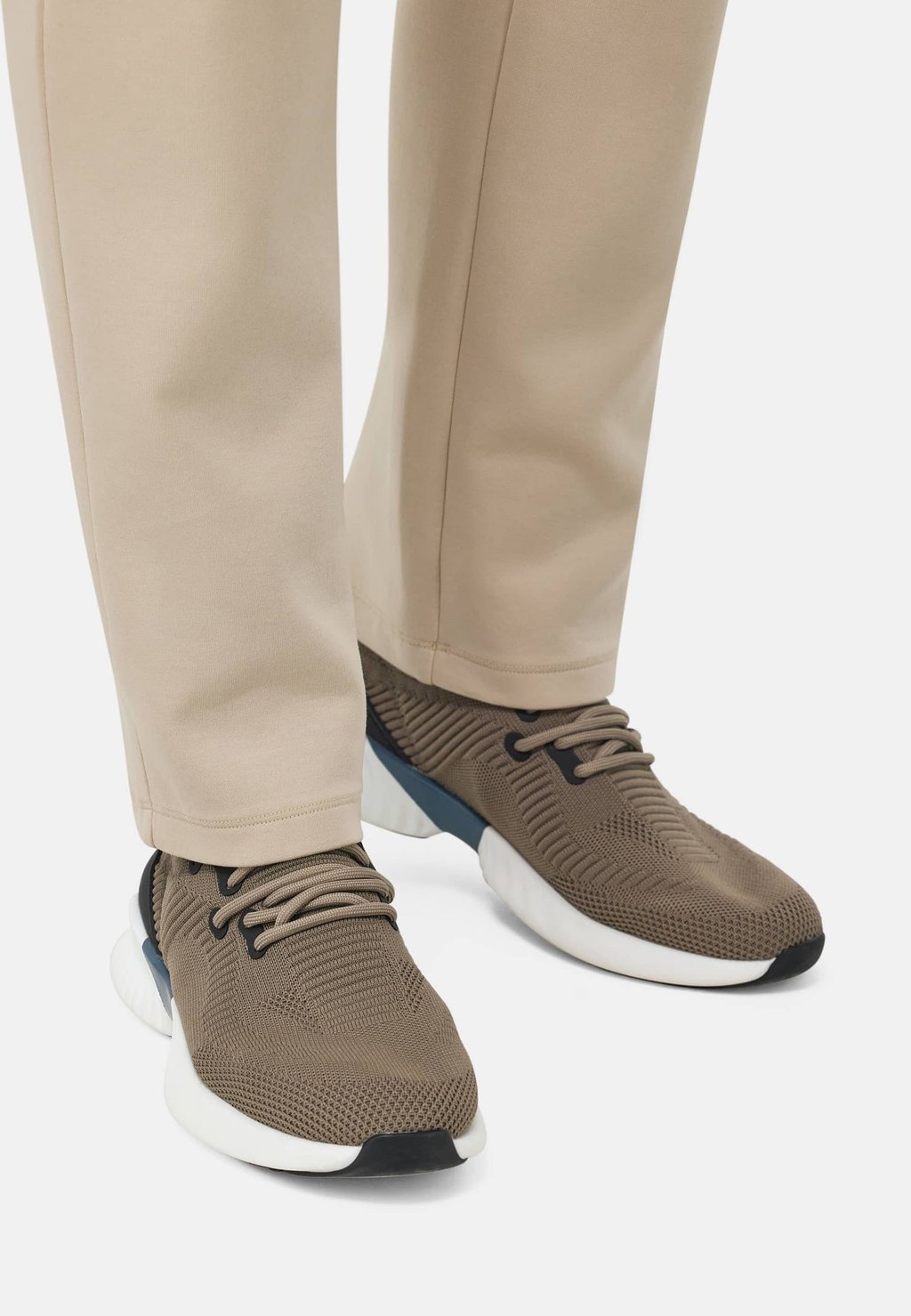 

Кроссовки WILLOW Boggi Milano, серо-коричневый