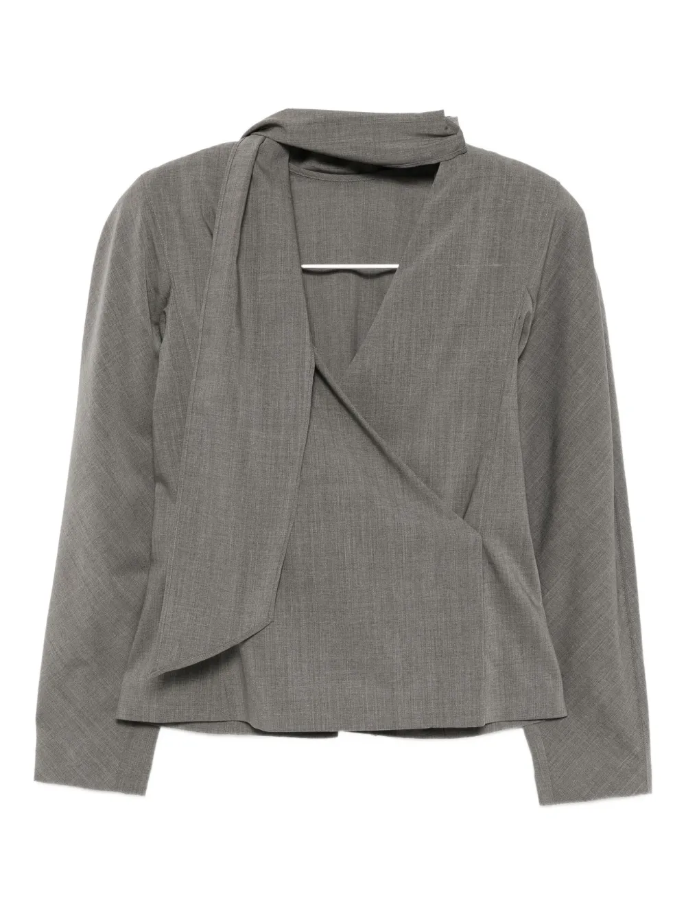 

Блузка Chale JACQUEMUS, серый