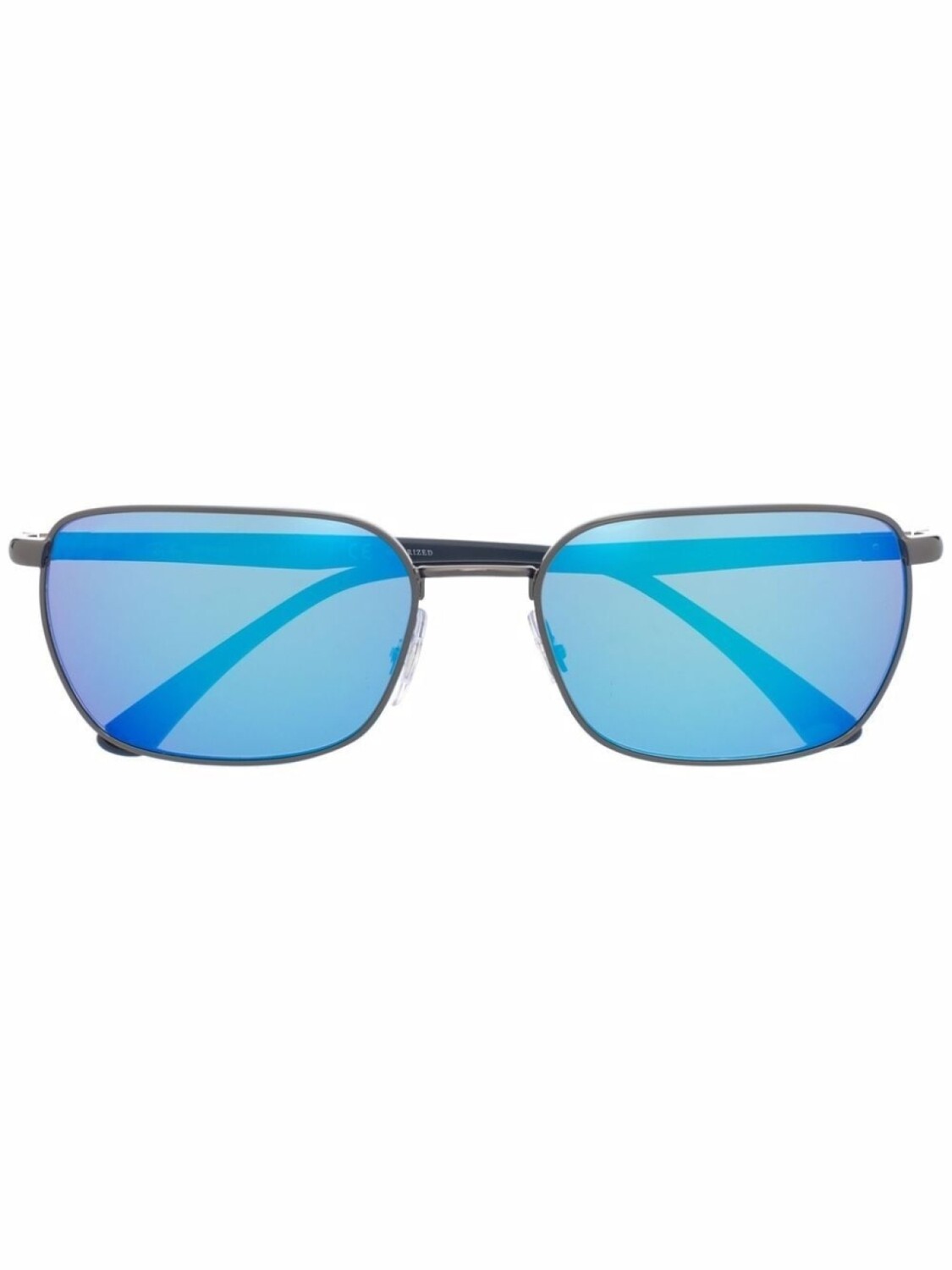 

Ray-Ban солнцезащитные очки в прямоугольной оправе, синий