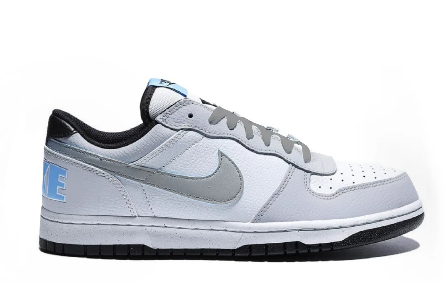 Кроссовки Nike Big Bubble Bear серо-белые — фото 3