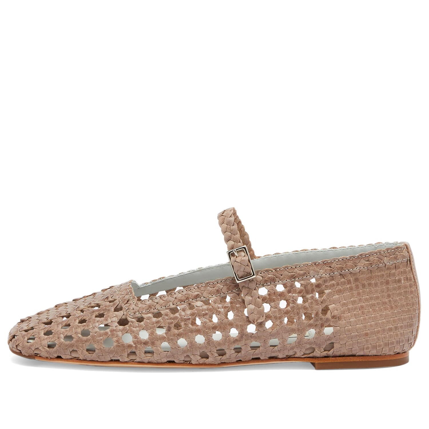 

Туфли Miista Yedia Woven Ballerina Shoe, цвет Pearl