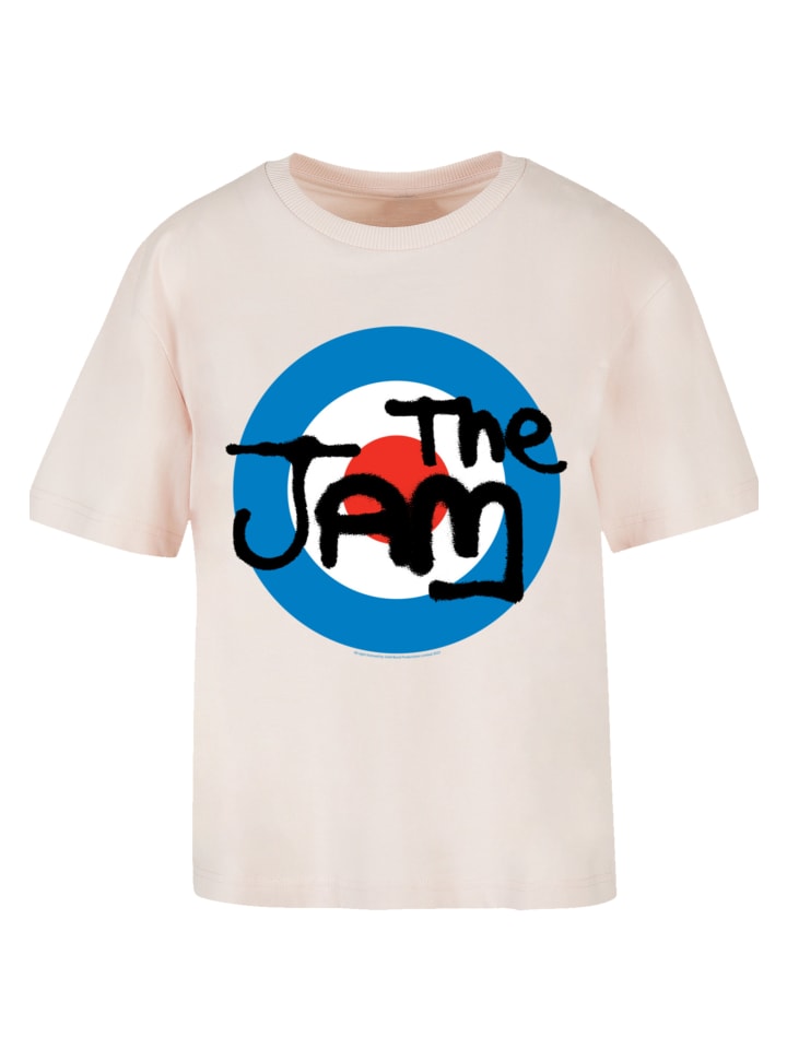 

Футболка на каждый день с классическим логотипом The Jam Band розового цвета F4NT4STIC, Розовый, Футболка на каждый день с классическим логотипом The Jam Band розового цвета F4NT4STIC