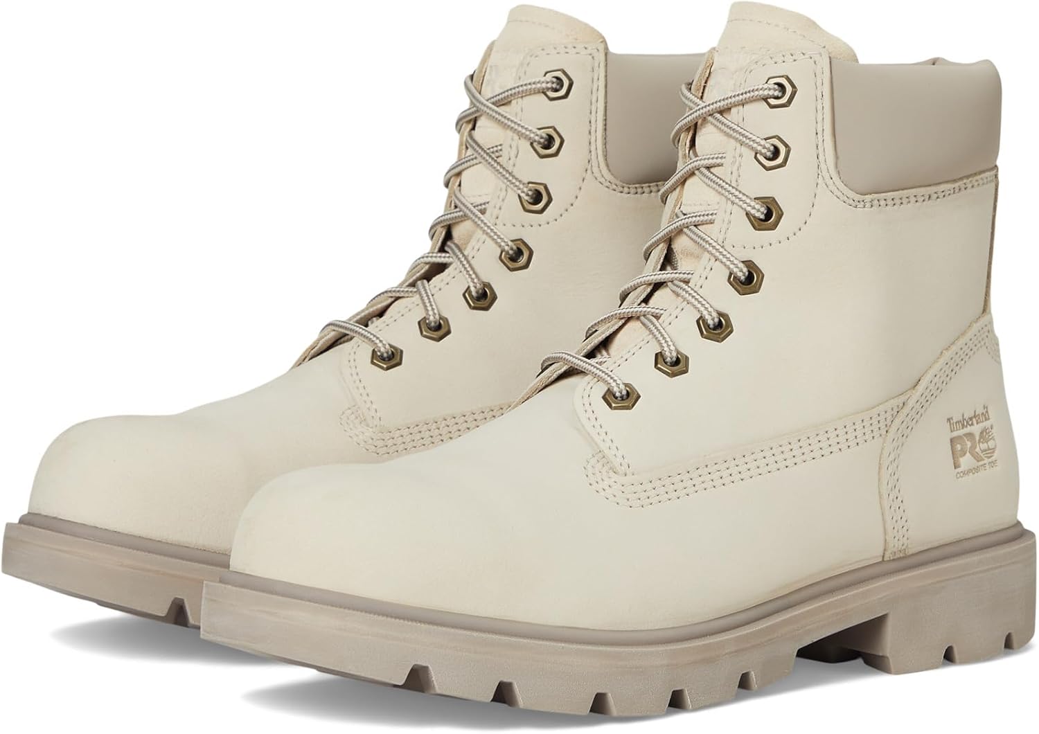 

Timberland PRO унисекс-взрослые ботинки Sawhorse с композитным защитным носком, 15 см, Light Taupe