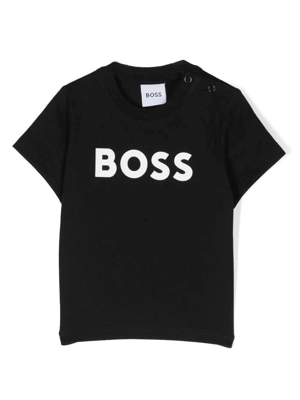 

Футболка с логотипом BOSS Kidswear, черный