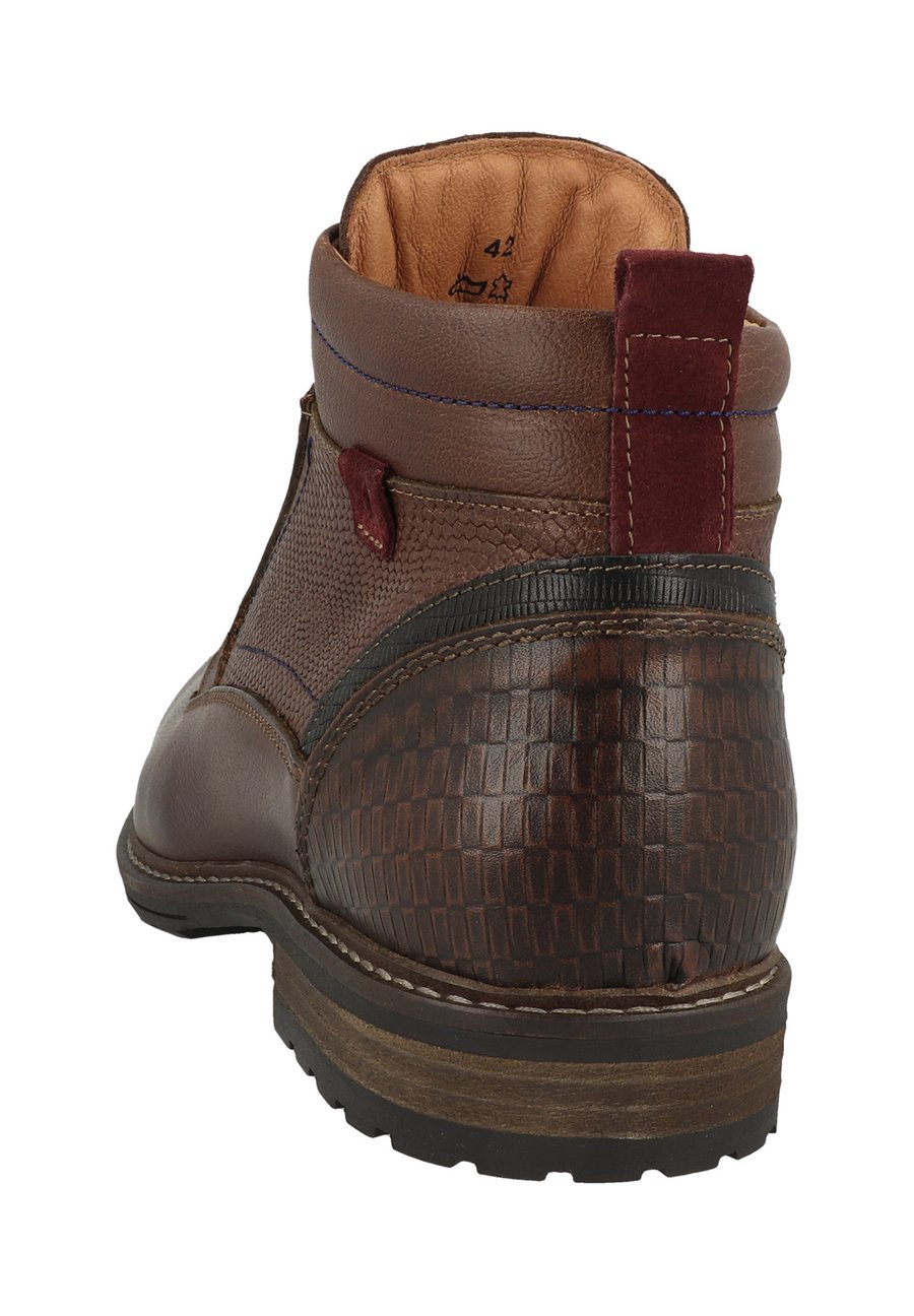 Ботинки Australian Footwear CONLEY GEKLEED , Cognac-Burgundy/Brown — фото 4