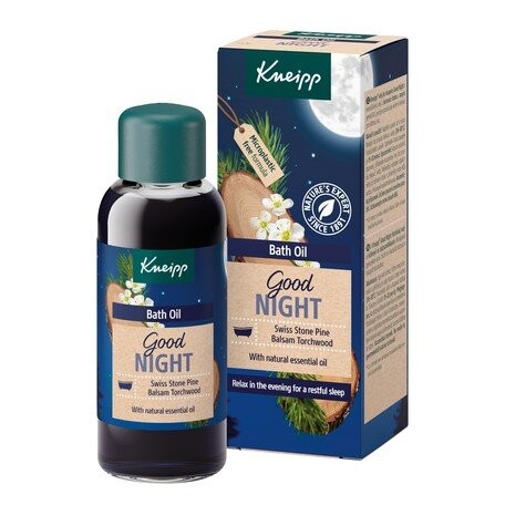 

Масло для ванн Good Night, Швейцарская сосна и Амирис, 100 мл Kneipp