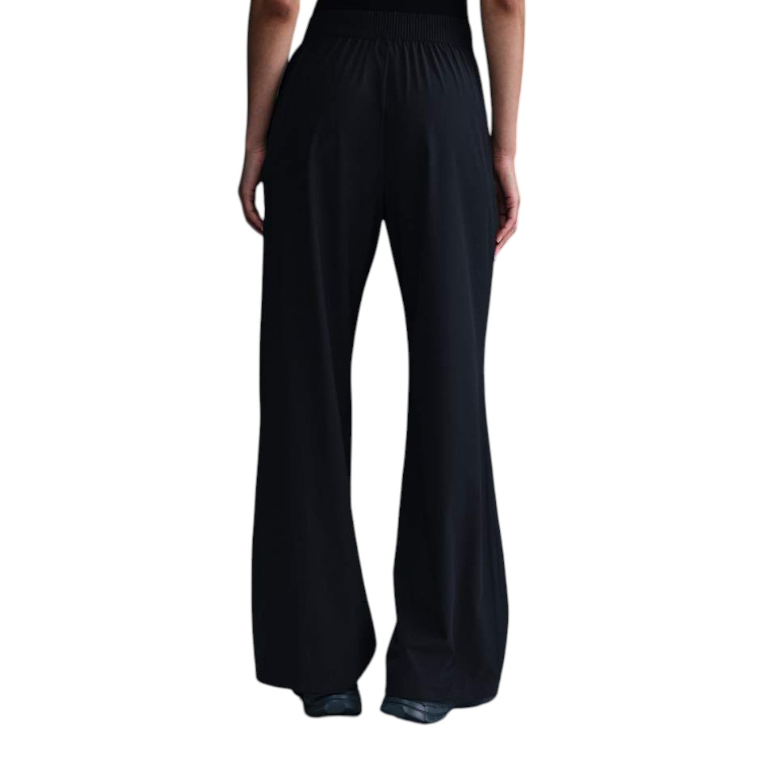Брюки (WMNS) Nike 24.7 PerfectStretch Dri-FIT High-Rise Loose-Fit Pants 'Black' — фото 2