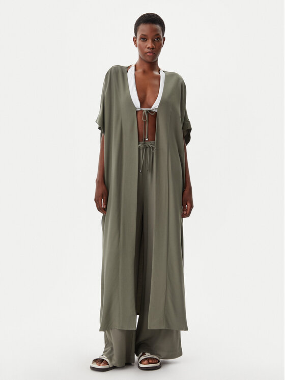 

Пляжное платье свободного кроя KW0KW02822 Calvin Klein Swimwear, зеленый