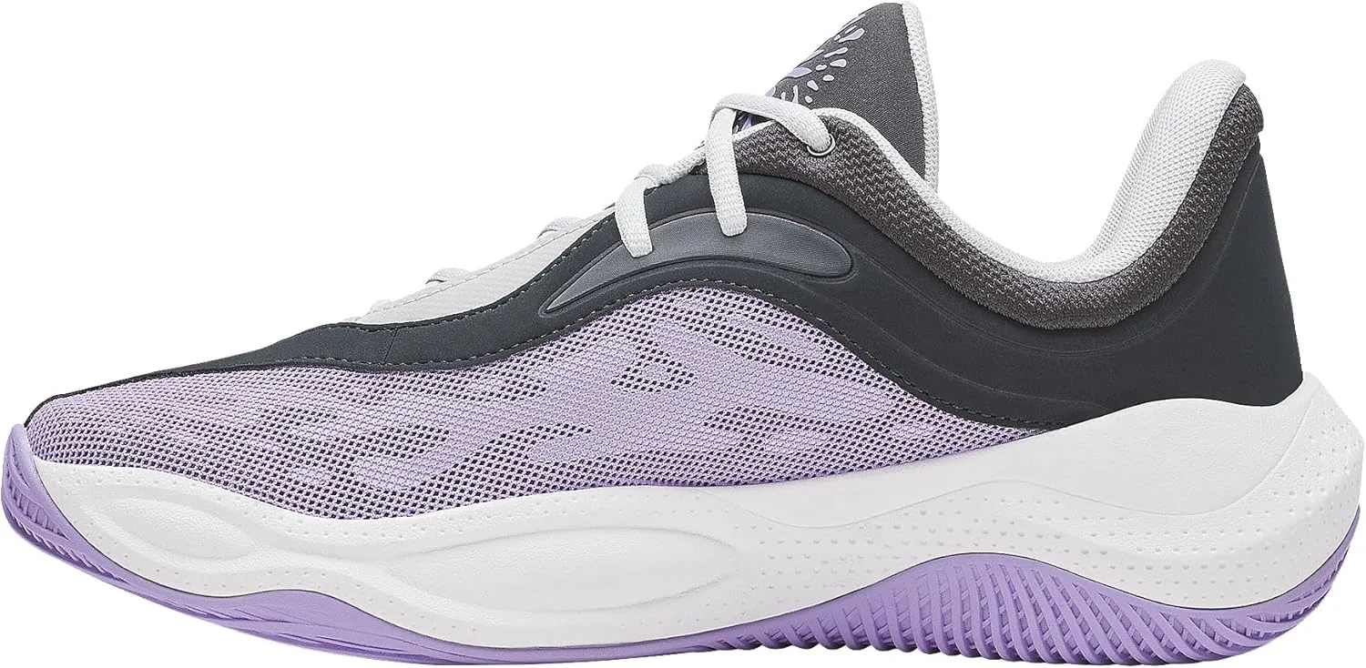Кроссовки Under Armour Curry Splash 25 Унисекс, серый — фото 2