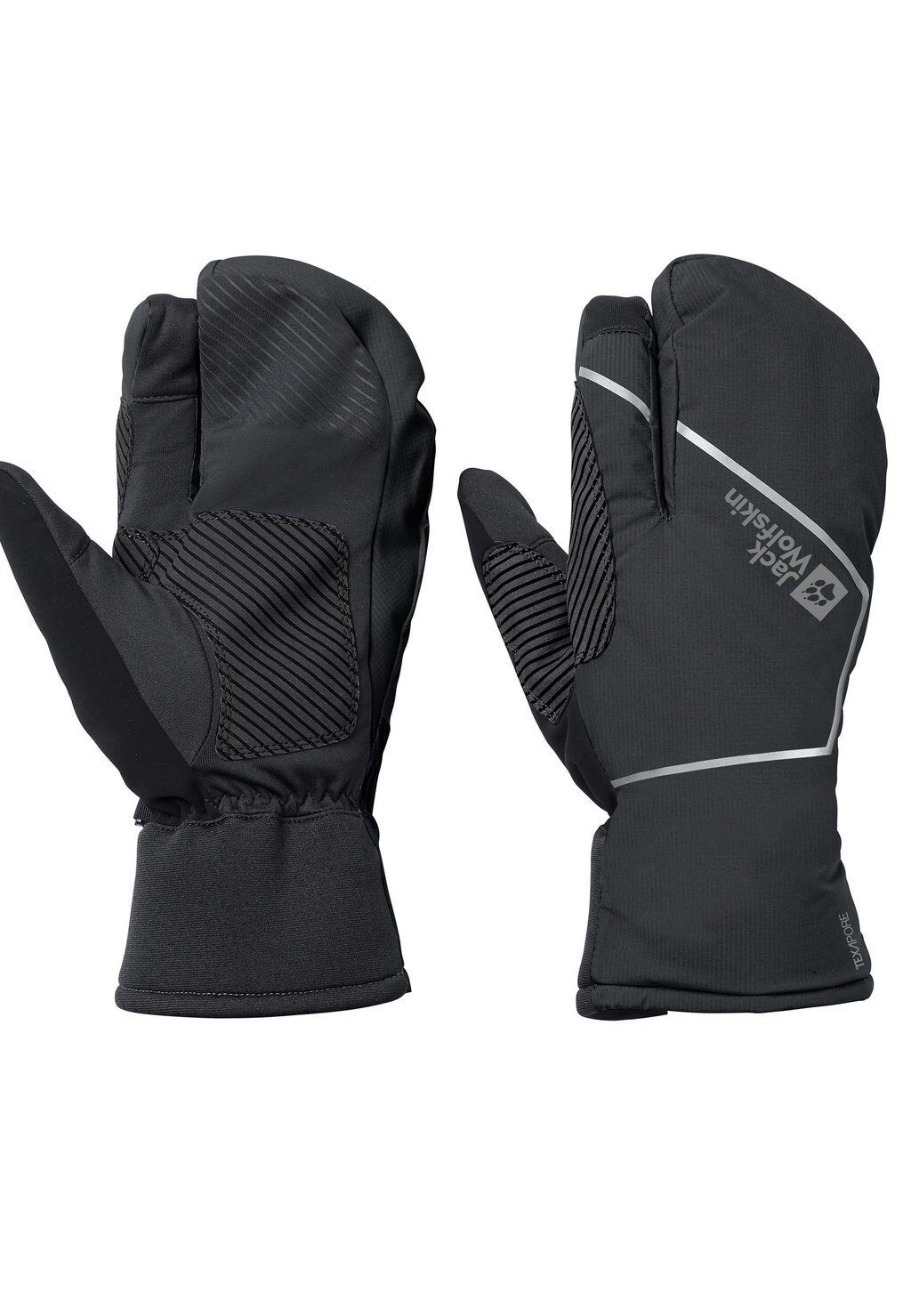 

Варежки Jack Wolfskin, цвет phantom
