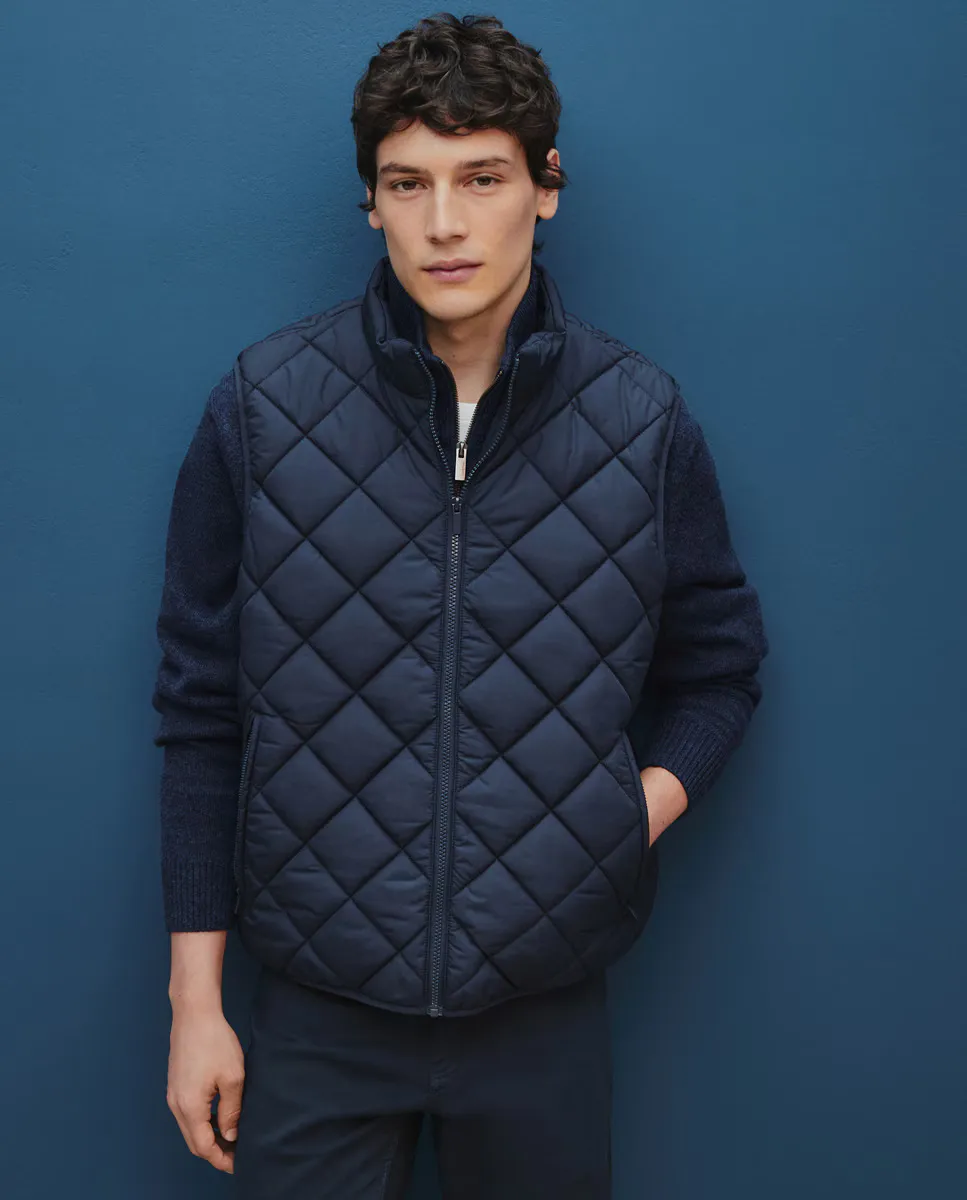 

Мужской жилет Dustin, темно-синий