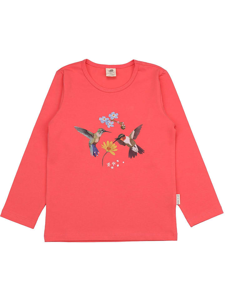 

Рубашка с длинным рукавом Walkiddy, розовый