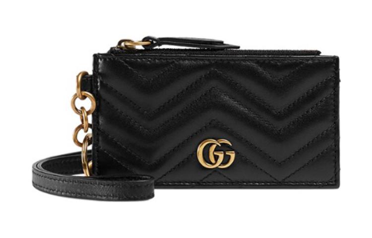 

GUCCI Кожаная портативная сумка через плечо с кардхолдером