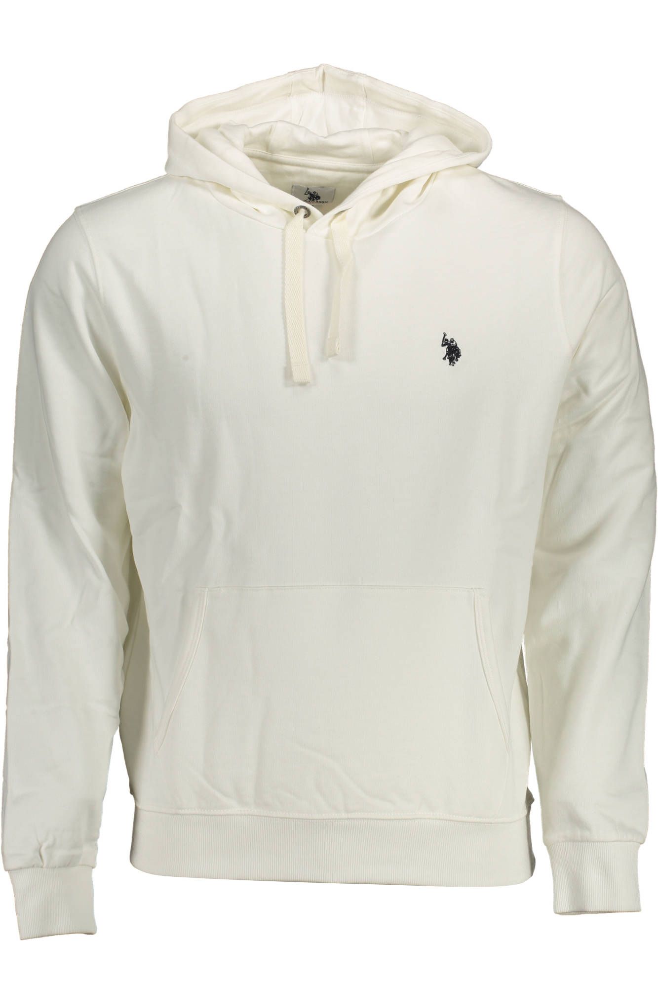 

Белый хлопковый мужской свитер U.S. Polo Assn.