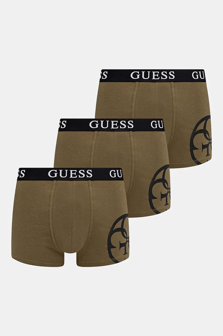 

Набор боксеров Guess, 3 шт, зеленый