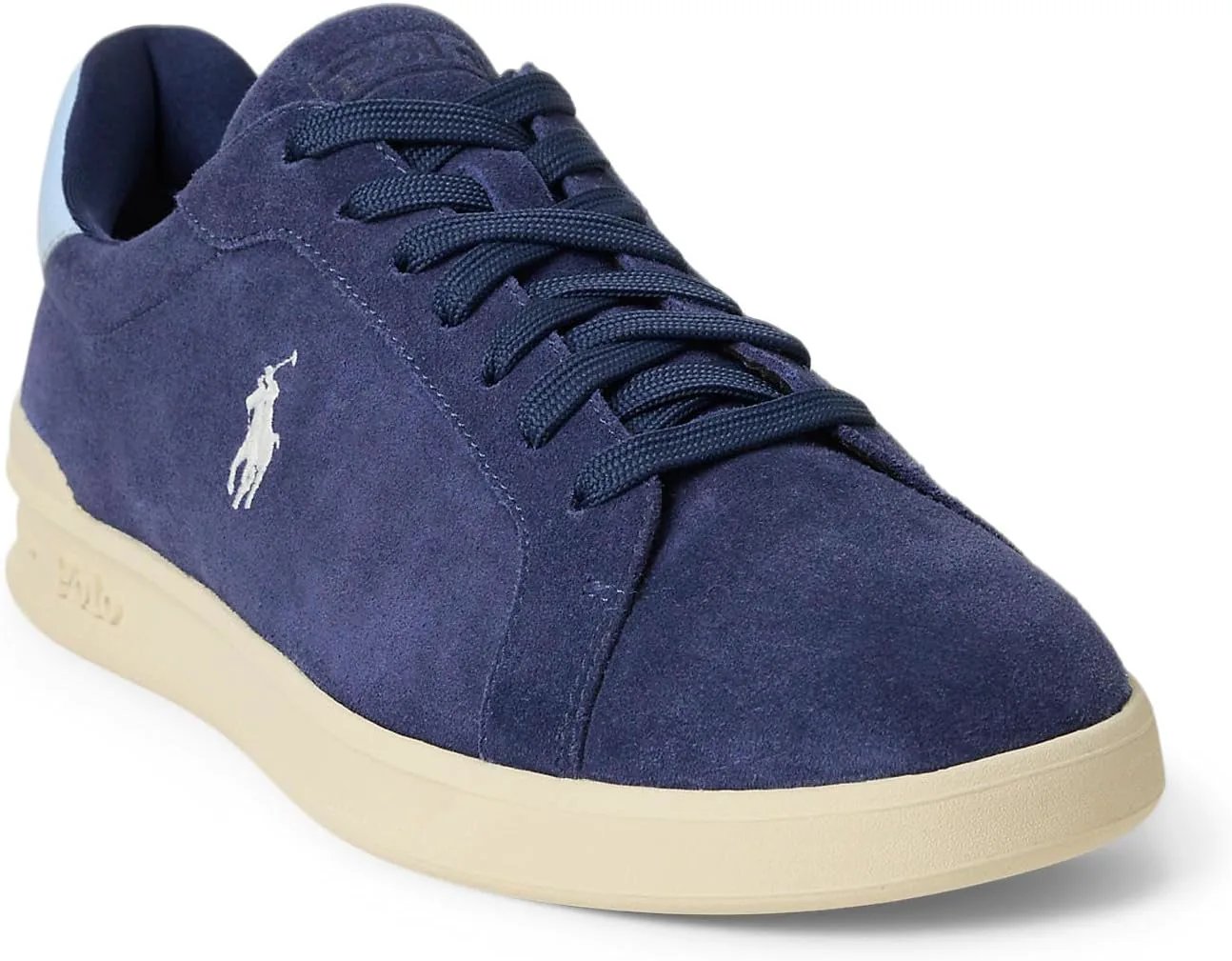 Мужские кроссовки Polo Ralph Lauren Heritage Court II, темно-синий/светло-синий — фото 2
