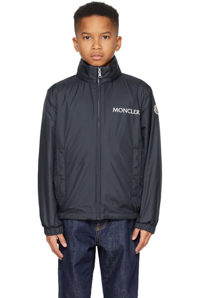 

Куртка Warne для больших детей темно-синего цвета Moncler Enfant