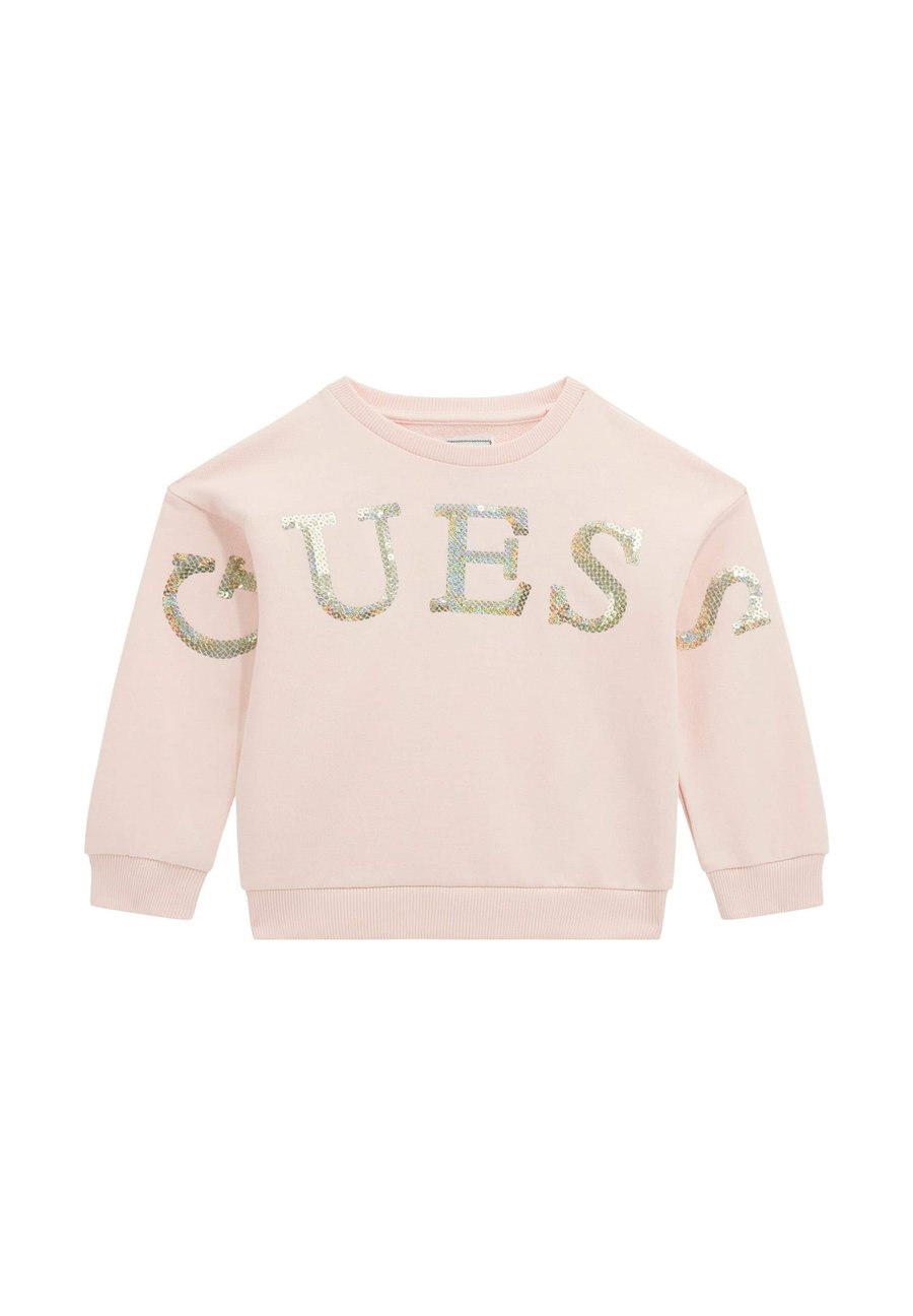 

Толстовка Guess LOGO PAILLETTEN, Hellrose/Light Pink