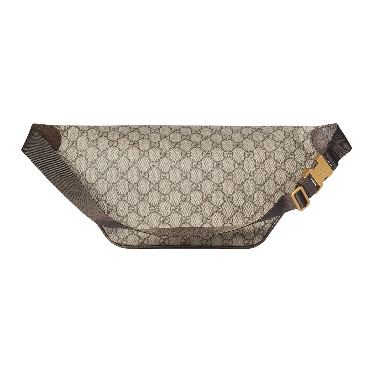 GUCCI Ophidia Coated Fabric Fanny Pack Large мужской бежевый и dark brown — фото 4