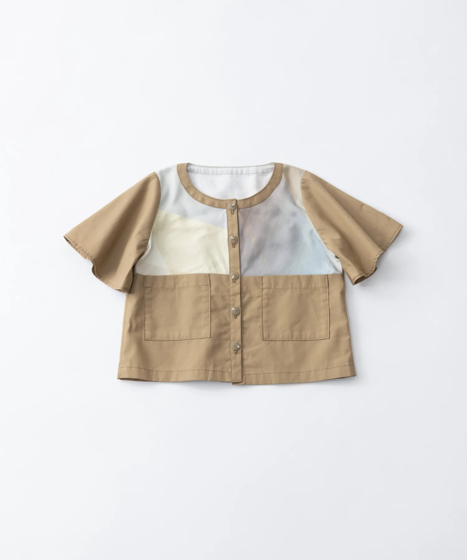 Детская футболка Aurora с карманами Tricote, 87BROWN