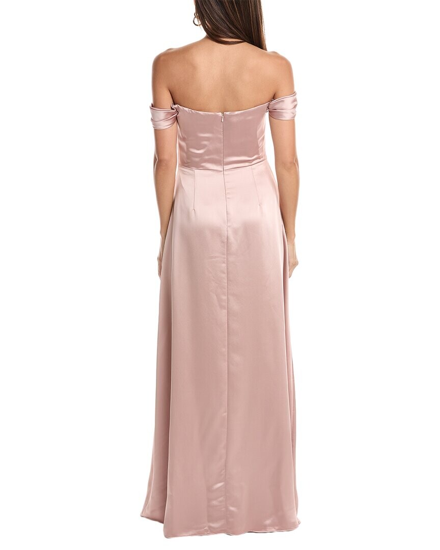 

Платье с открытыми плечами Dessy Collection THE DESSY GROUP, бежевый