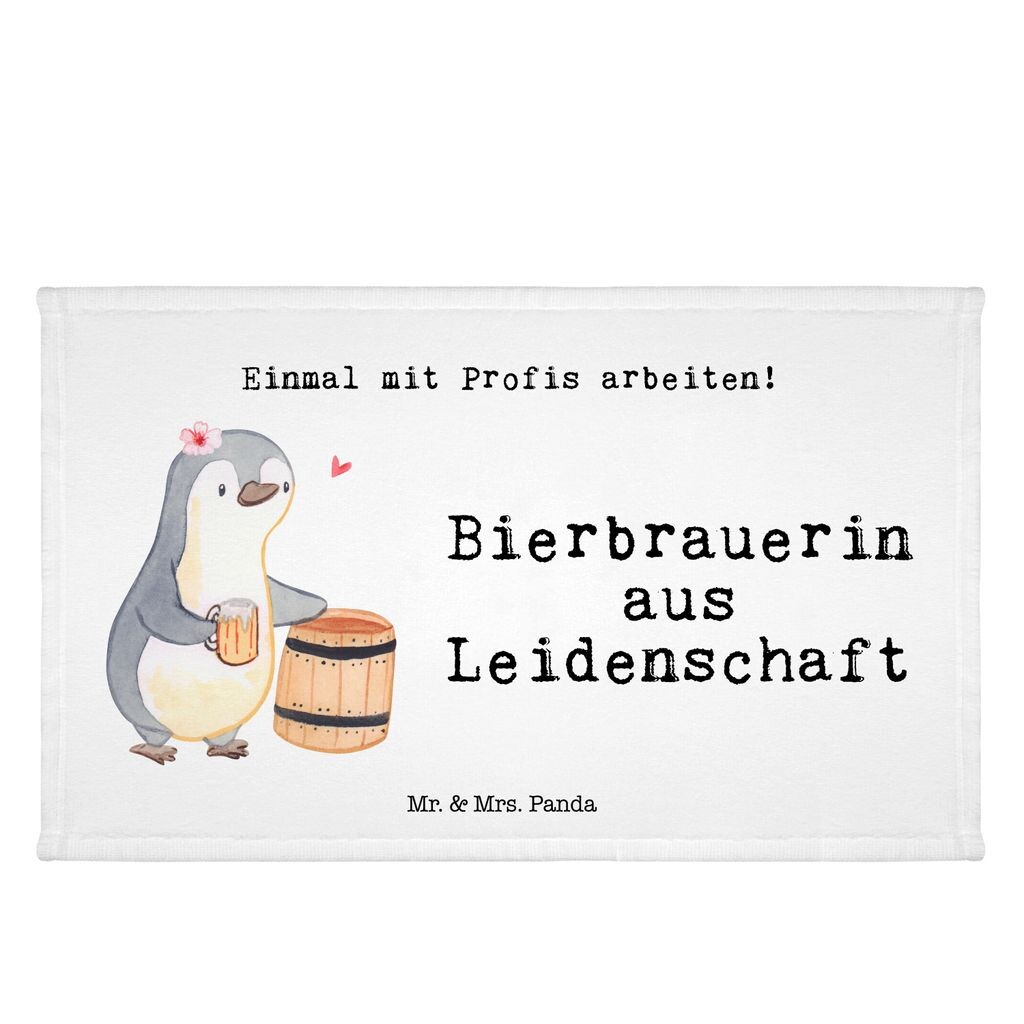 

Гостевое полотенце Mr. & Mrs. Panda Beer Brewer Passion — белое — подарок, коллеге, гостевое полотенце, юбилей, пивной подарок, спасибо, махровая ткань, пивоварение для хобби, дорожное полотенце, белый